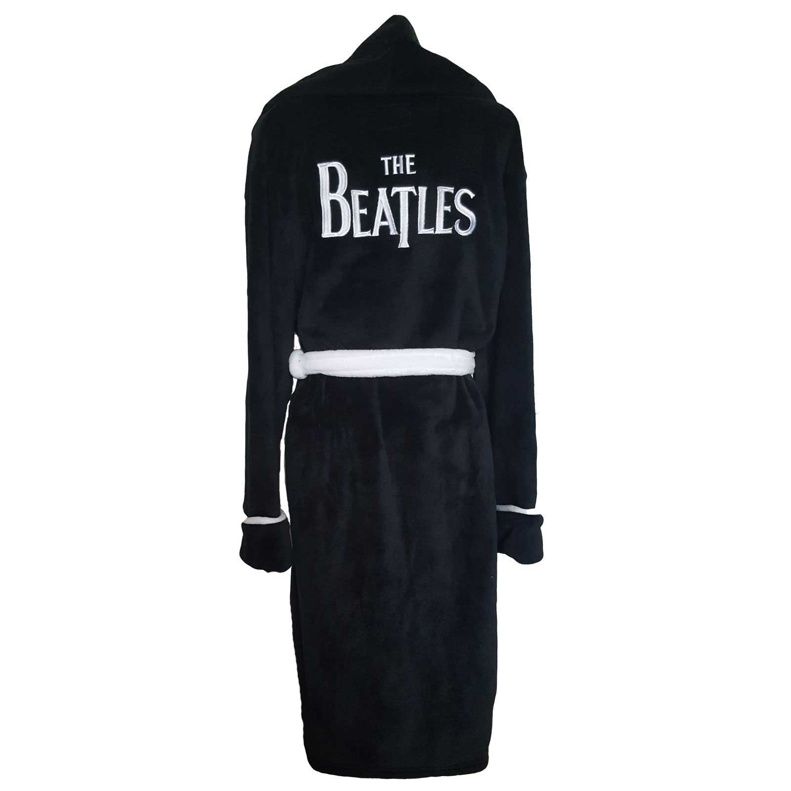 The Beatles Unisex Bathrobe - Drop T Logo - Official Licensed Music Design