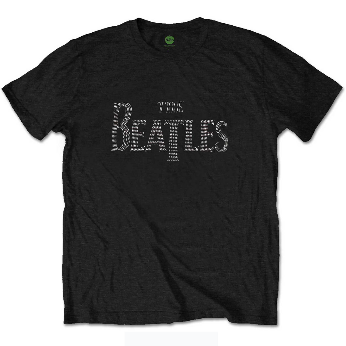 The Beatles T-Shirt – Drop T Logo (Diamante) – Unisex, offizielles Lizenzdesign