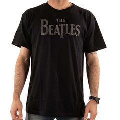 T-shirt The Beatles - Logo Drop T (Diamante) - Conception unisexe sous licence officielle