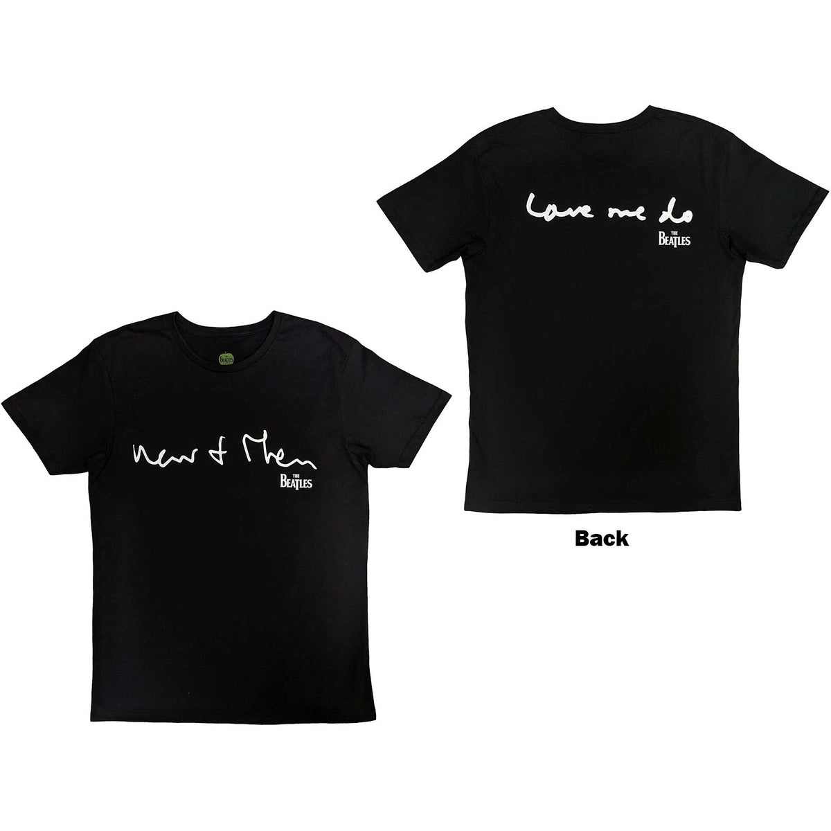 The Beatles T-Shirt – Now &amp; Then (Rückendruck) – Unisex, offizielles Lizenzdesign