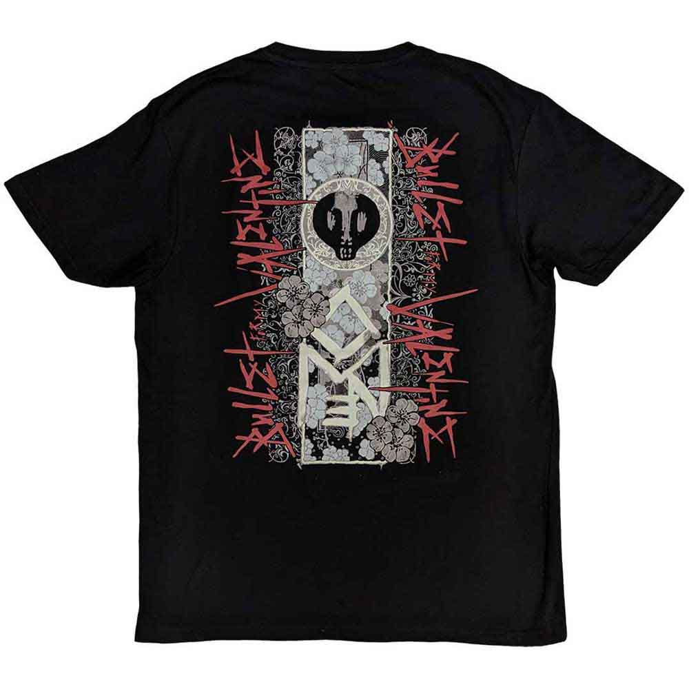 Bullet For My Valentine T-Shirt – Floral Omen (Rückendruck) – offiziell lizenziertes Design