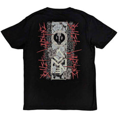 Bullet For My Valentine T-Shirt - Floral Omen (Imprimé au dos) - Conception sous licence officielle