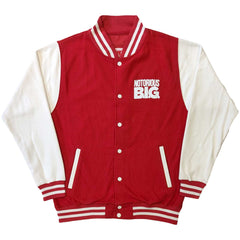 Biggie Smalls Varsity Jacket – Reach Strings (impression au dos) – Design sous licence officielle