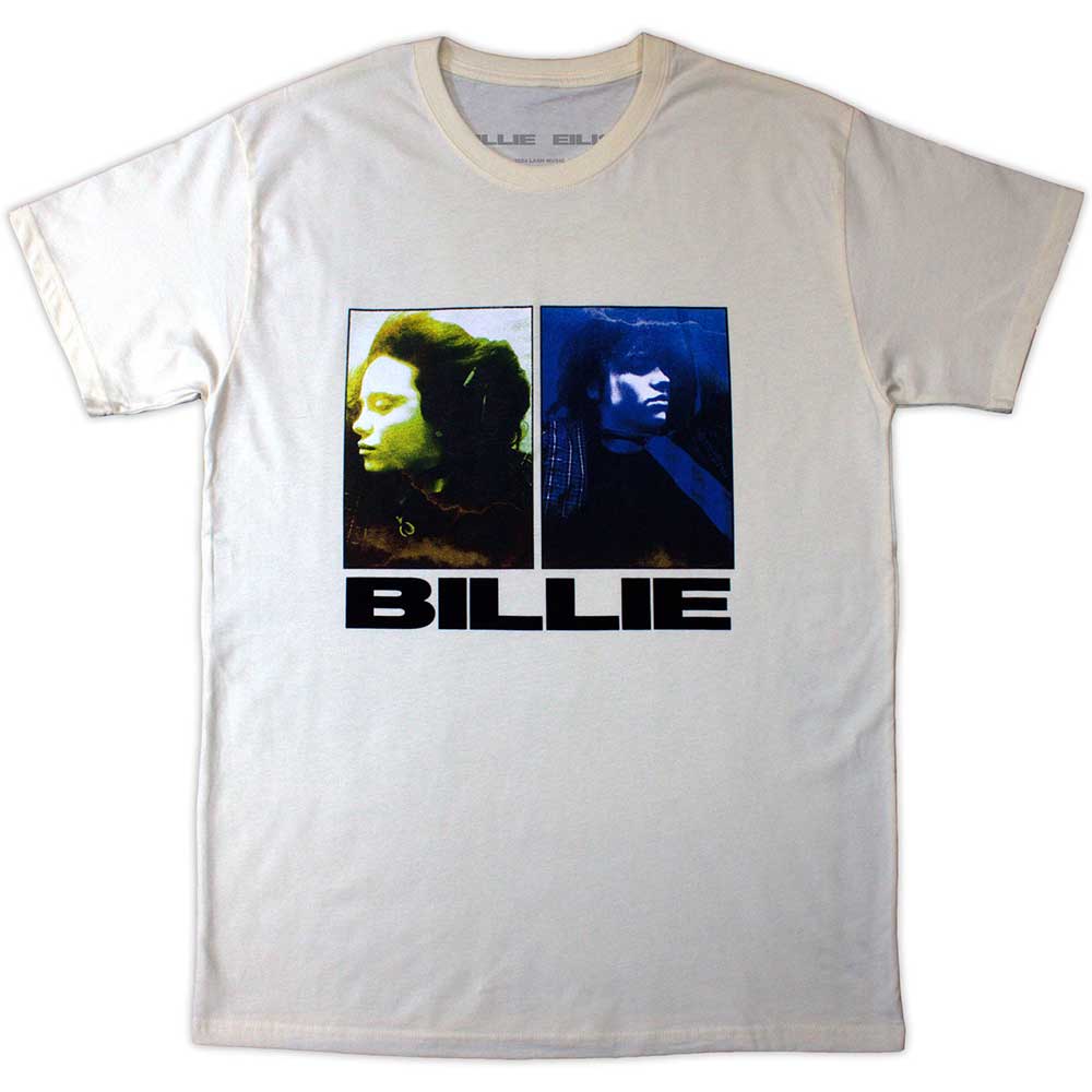 Billie Eilish Unisex T-Shirt - Hands Face Design - Conception sous licence officielle - Expédition mondiale