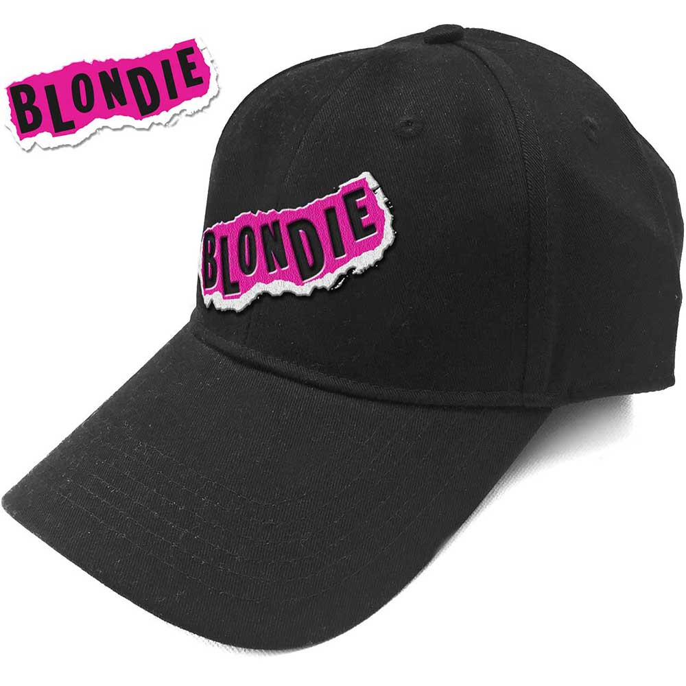 Blondie Unisex-Baseballkappe – Punk-Logo – offizielles Produkt