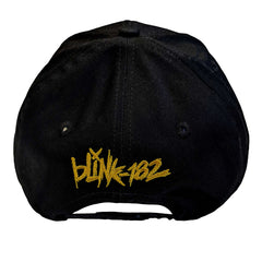 Blink 182 Official Licensed Baseball Cap - Yellow Six Arrow Smile