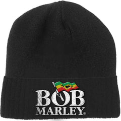 Bob Marley Beanie Hat - Logo Design - Official Licensed Product