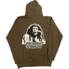 Bob Marley Unisex  Hoodie - One Love Wailers Mic Photo - Official Licensed Design