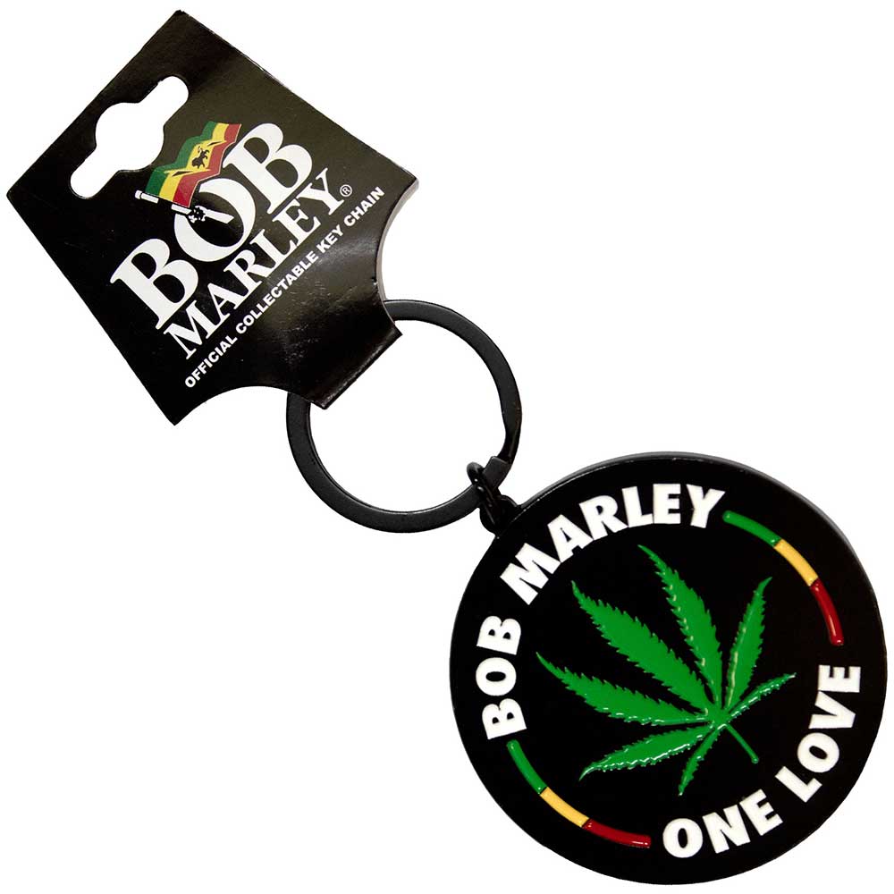 BOB MARLEY KEYCHAIN: LEAF - OFFICIAL LICENSED PRODUCT