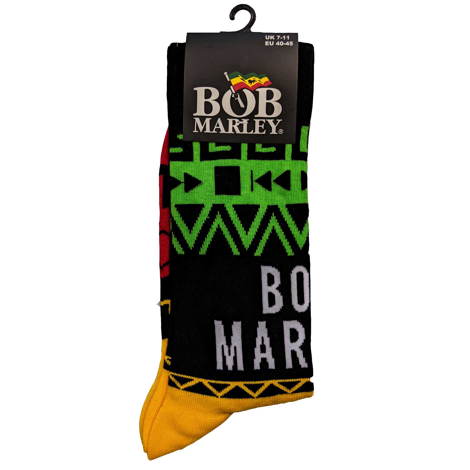 Bob Marley Unisex Ankle Socks - Press Play (UK Size 7-11)