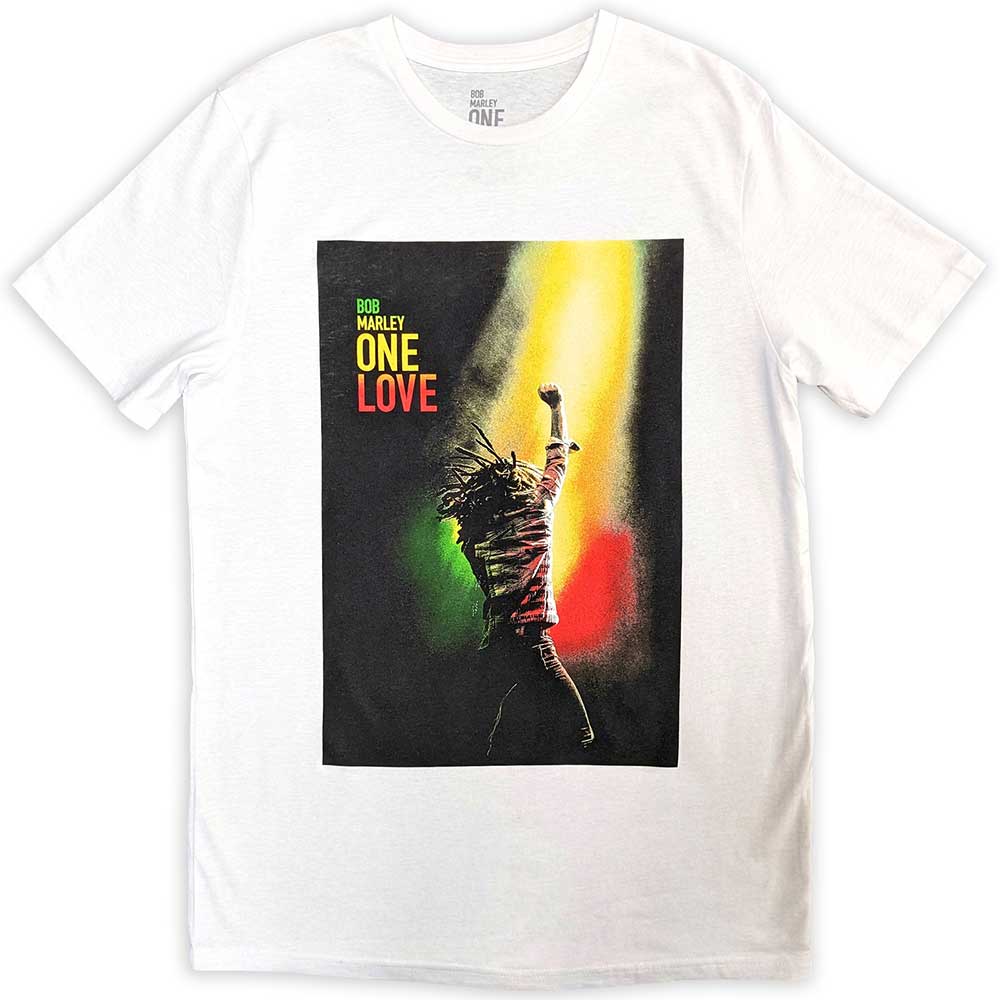 Bob Marley T-Shirt – 1977 Tour (Dye-Wash) – Unisex, offizielles Lizenzdesign – weltweiter Versand