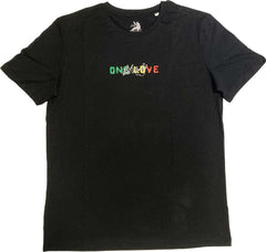Bob Marley T-Shirt - One Love Portrait (Back Print & Embroidery ) - Official Licensed Design