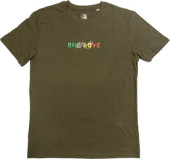 Bob Marley T-Shirt - One Love Dreads (Back Print) - Official Licensed Design