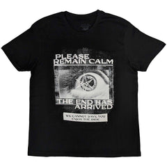 Bring Me The Horizon T-Shirt - Remain Calm FP - Official Licensed Design