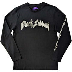 Black Sabbath Langarm-T-Shirt – The End Mushroom Cloud – Unisex, offiziell lizenziertes Design