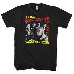 The Clash Adult T-Shirt - Kanji - Official Licensed Design