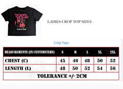 My Chemical Romance Ladies Crop Top - The Black Parade - Conception sous licence officielle