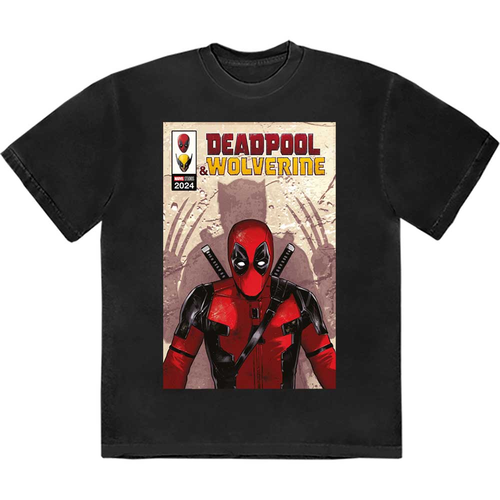 Deadpool & Wolverine Unisex T-Shirt - Comic Cover - Official Licensed Product
