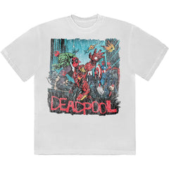 Deadpool Unisex T-Shirt - Hero Scene Vintage - Official Licensed Product