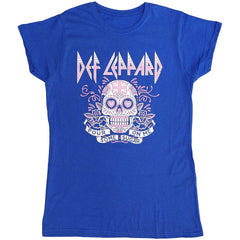 Def Leppard Damen T-Shirt – Dreieck-Logo – Ladyfit Unisex-Lizenzdesign