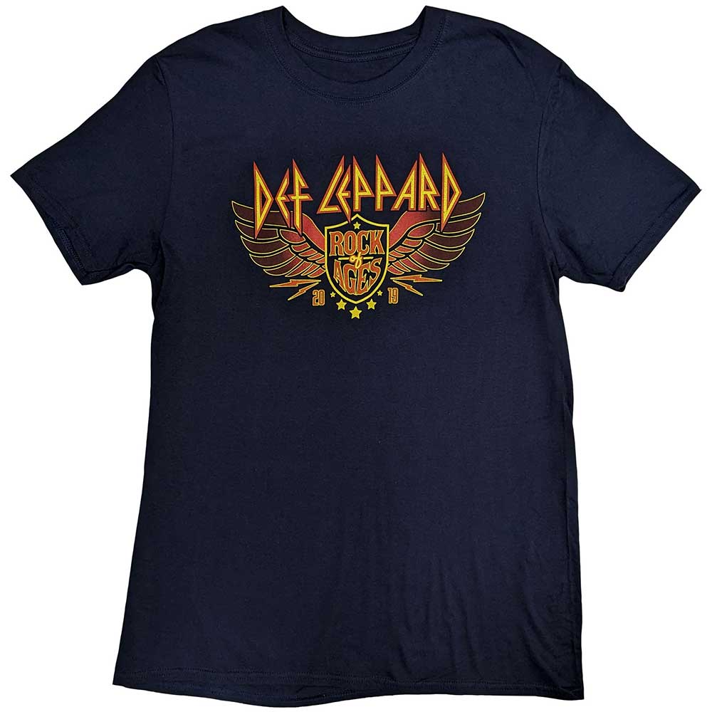 Def Leppard T-Shirt - Rock of Ages World Tour 2019 - Official Licensed Design
