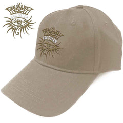 Bob Dylan Unisex Baseball Cap - Eye Icon - Sand Colour Official Licensed Product