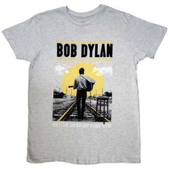 Bob Dylan T-shirt adulte – Au piano – Design sous licence officielle – Expédition mondiale