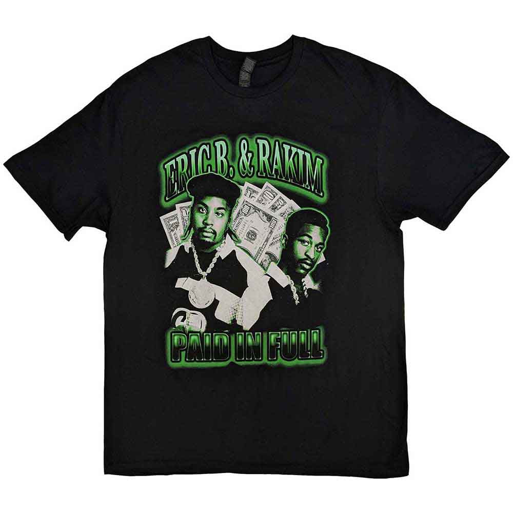 Eric B & Rakim T-Shirt - Paid in Full - Unisex Official Licensed Design