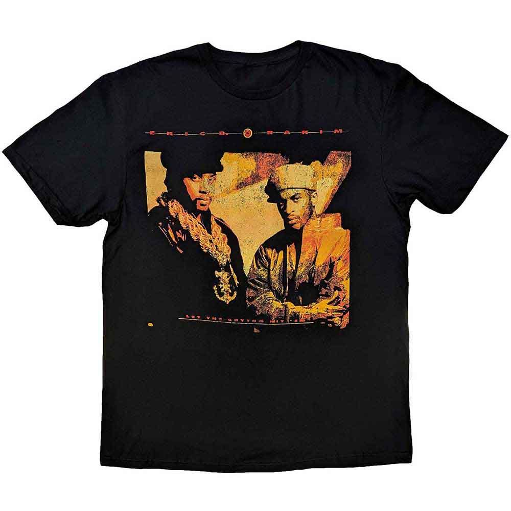 Eric B & Rakim T-Shirt - Let The Rhythm (Back Print) - Unisex Official Licensed Design