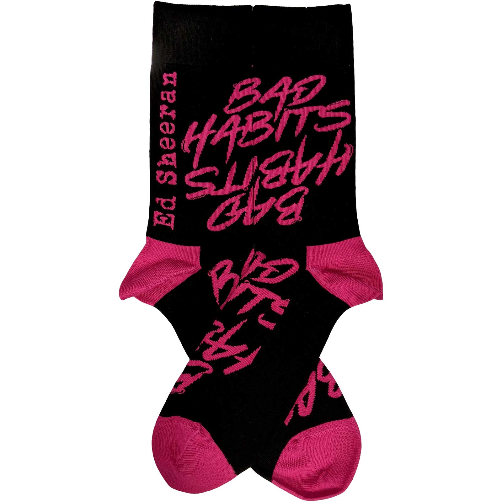 Ed Sheeran Unisex Ankle Socks - Bad Habits (UK Size 7-11)