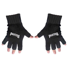 Pantera Unisex Fingerless Gloves - Logo- Official Licensed Product