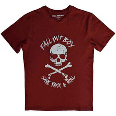 Fall Out Boy T-Shirt: Punk Scratch – Offizielles Unisex-Lizenzdesign – Weltweiter Versand