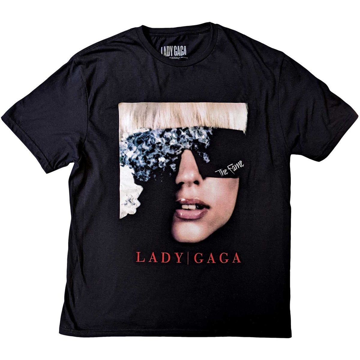 Lady Gaga T-Shirt – The Fame Foto – Unisex, offizielles Lizenzdesign