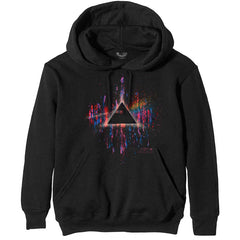 Sweat à capuche Pink Floyd - Dark Side of the Moon Pink Splatter - Conception sous licence officielle unisexe