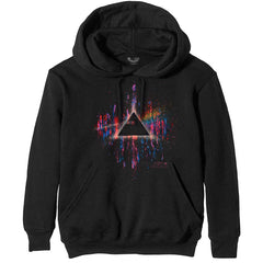 Pink Floyd Hoodie – Dark Side of the Moon Pink Splatter – Unisex, offizielles Lizenzdesign