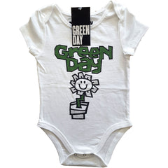 Green Day Kids Baby Grow - Flower Pot - Official Licensed Product