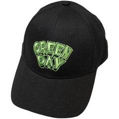 Green Day Unisex Baseball Cap - Green Logo Officially Licensed