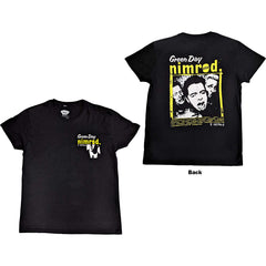 Green Day T-Shirt für Erwachsene – Nimrod-Brustdruck – offiziell lizenziertes Design