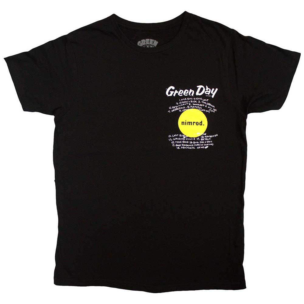 T-shirt pour adulte Green Day - Bienvenue au paradis - Conception sous licence officielle - Expédition dans le monde entier