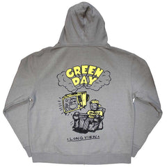 Green Day Unisex Pullover Hoodie - Longview Doodle - Official Licensed Design