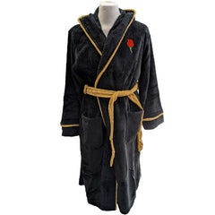 The Godfather Unisex Bathrobe -Rose & Logo - Official Licensed Music Design