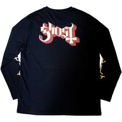 Ghost Unisex Long Sleeve T-Shirt - Papa & Radient Ghouls - Unisex Official Licensed Design