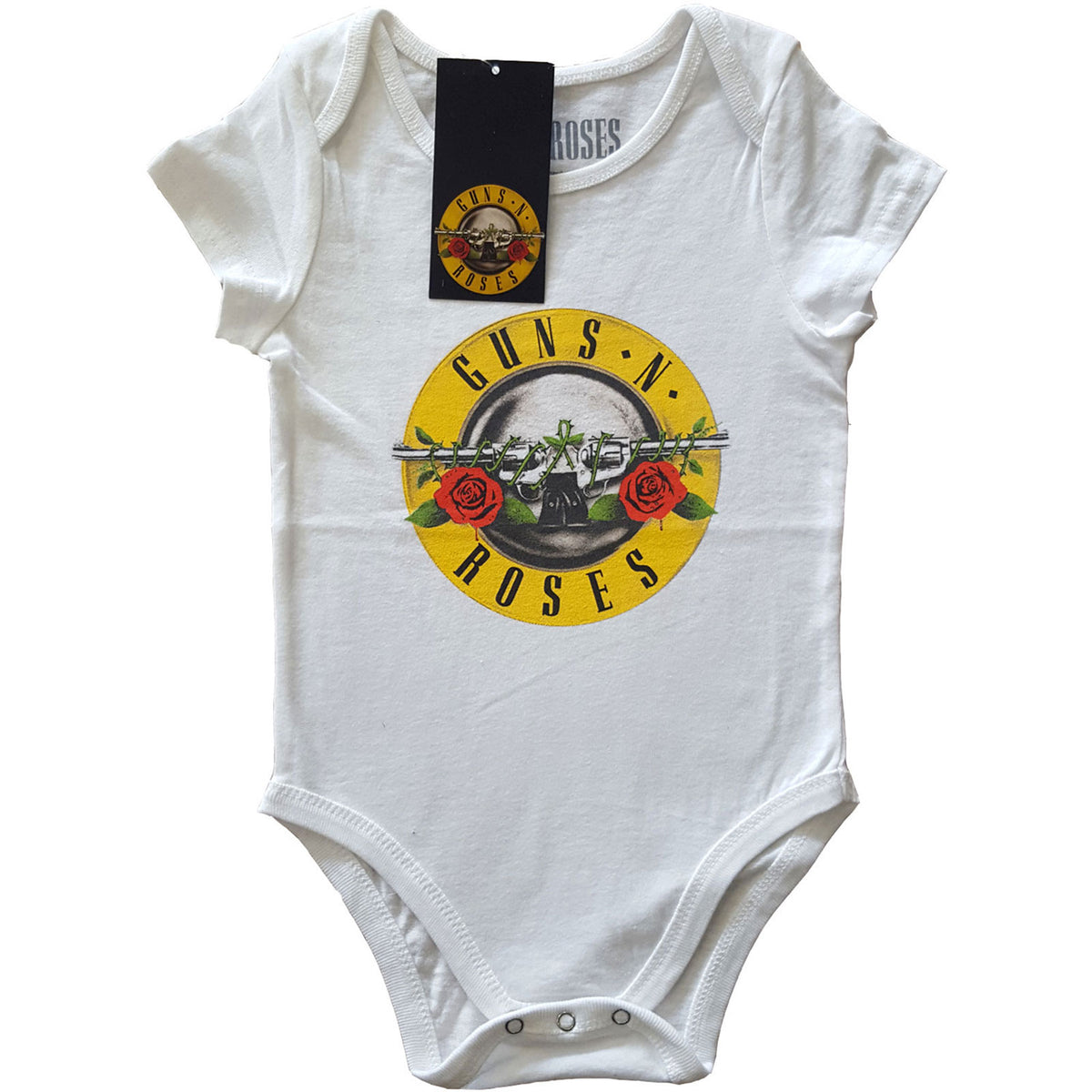 Guns N' Roses Kids Baby-Strampler – klassisches Logo – offizielles Lizenzprodukt