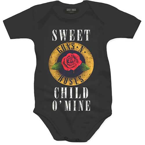 Guns N' Roses Kids Baby Grow - Child O' Mine - Produit sous licence officielle