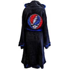 The Grateful Dead Unisex Bathrobe - Steal Your Face - Official Licensed Music Design