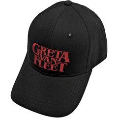 Greta Van Fleet Baseball Cap - Red Logo - Official Licensed Product