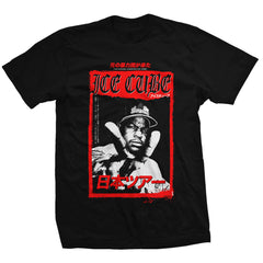 T-shirt unisexe Ice Cube - Signe de paix Kanji - Conception unisexe sous licence officielle