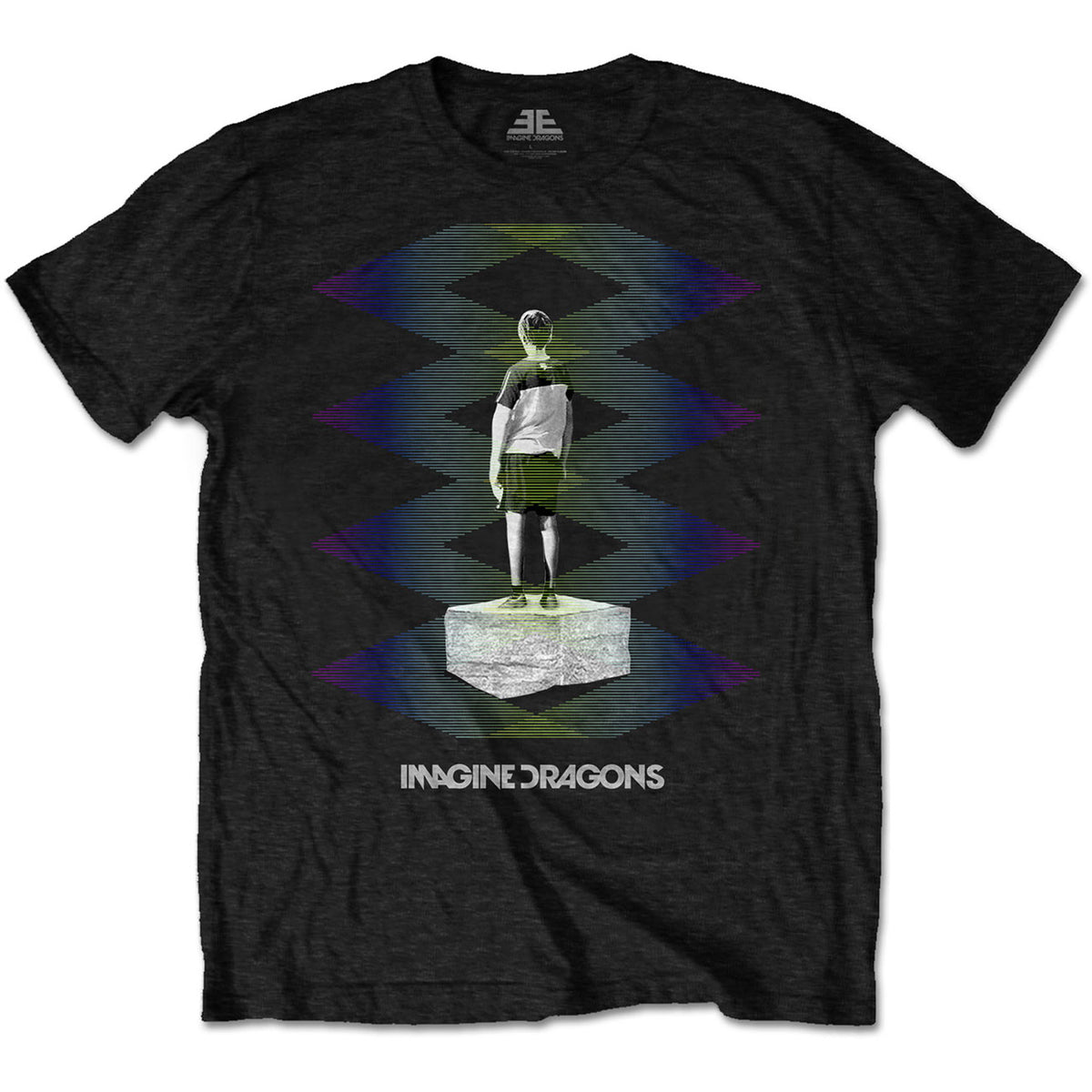 Imagine Dragons T-Shirt - Zig Zag - Conception sous licence officielle unisexe