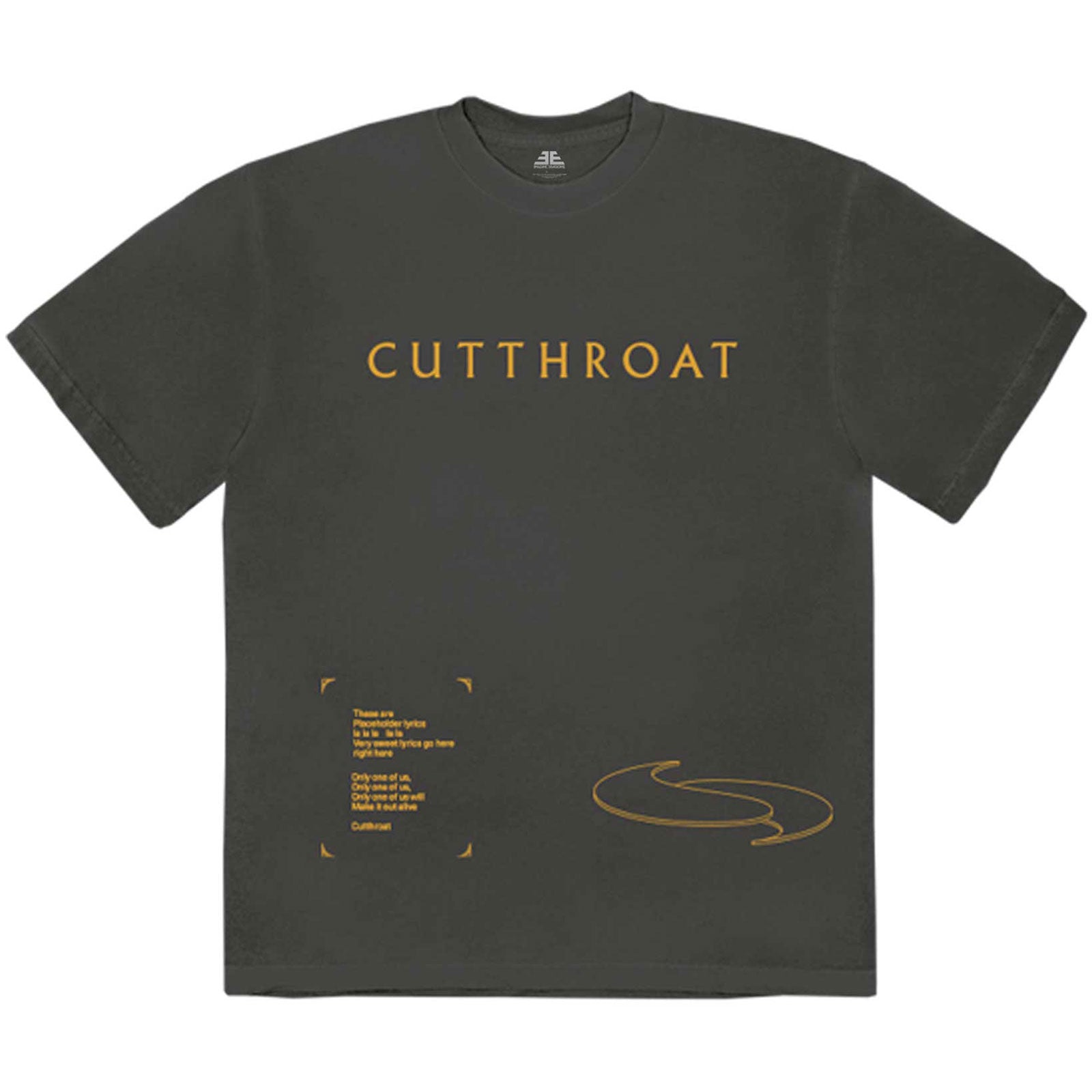 Imagine Dragons T-Shirt – Cutthroat-Symbole – Unisex, offizielles Lizenzdesign