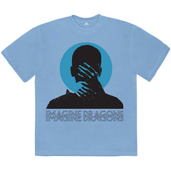 Imagine Dragons T-Shirt – Follow You (Rückendruck) – Blau, Unisex, offiziell lizenziertes Design
